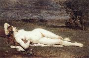 Jean Baptiste Camille  Corot Recreation by our Gallery oil painting picture wholesale
